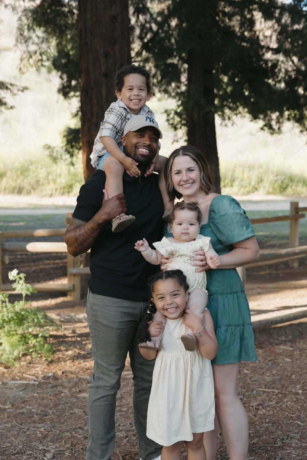 Andre and his family, owners of True Oasis Pond & Pool Care in Roseville, CA